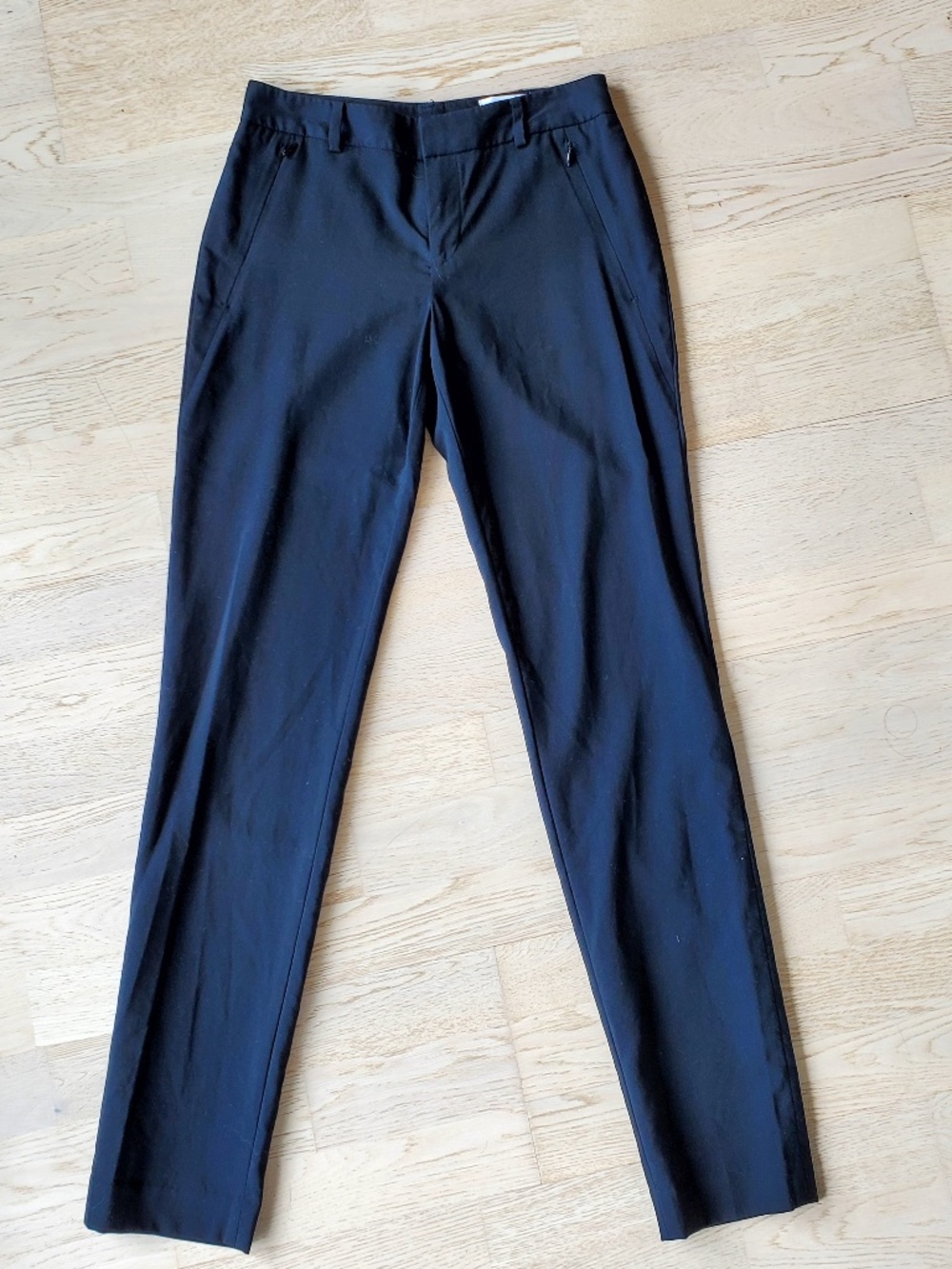 Club Monaco Italian Wool Mid Rise Trousers | Straight Leg | Size XS
